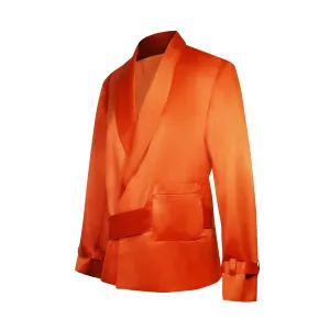 Clubmaster Smoking Jacket  - Orange