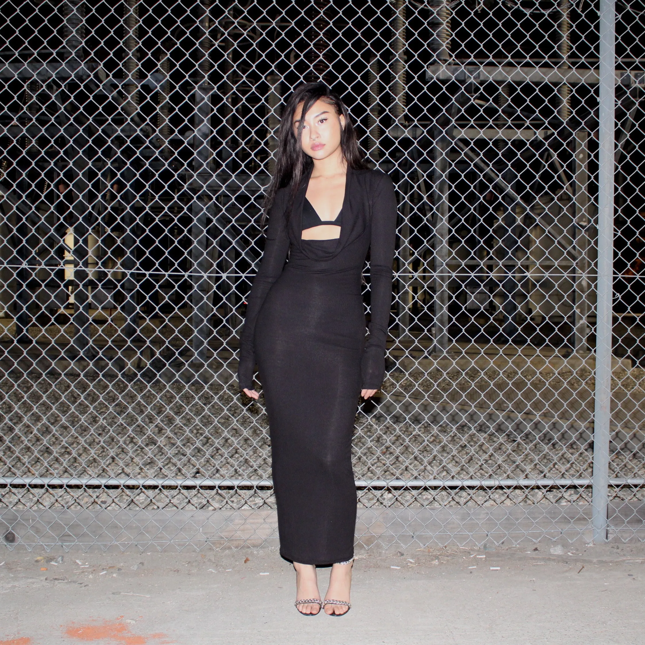 COLUMN DRESS