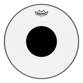 Controlled Sound Series Clear Black Dot Drumhead (14 inch.)