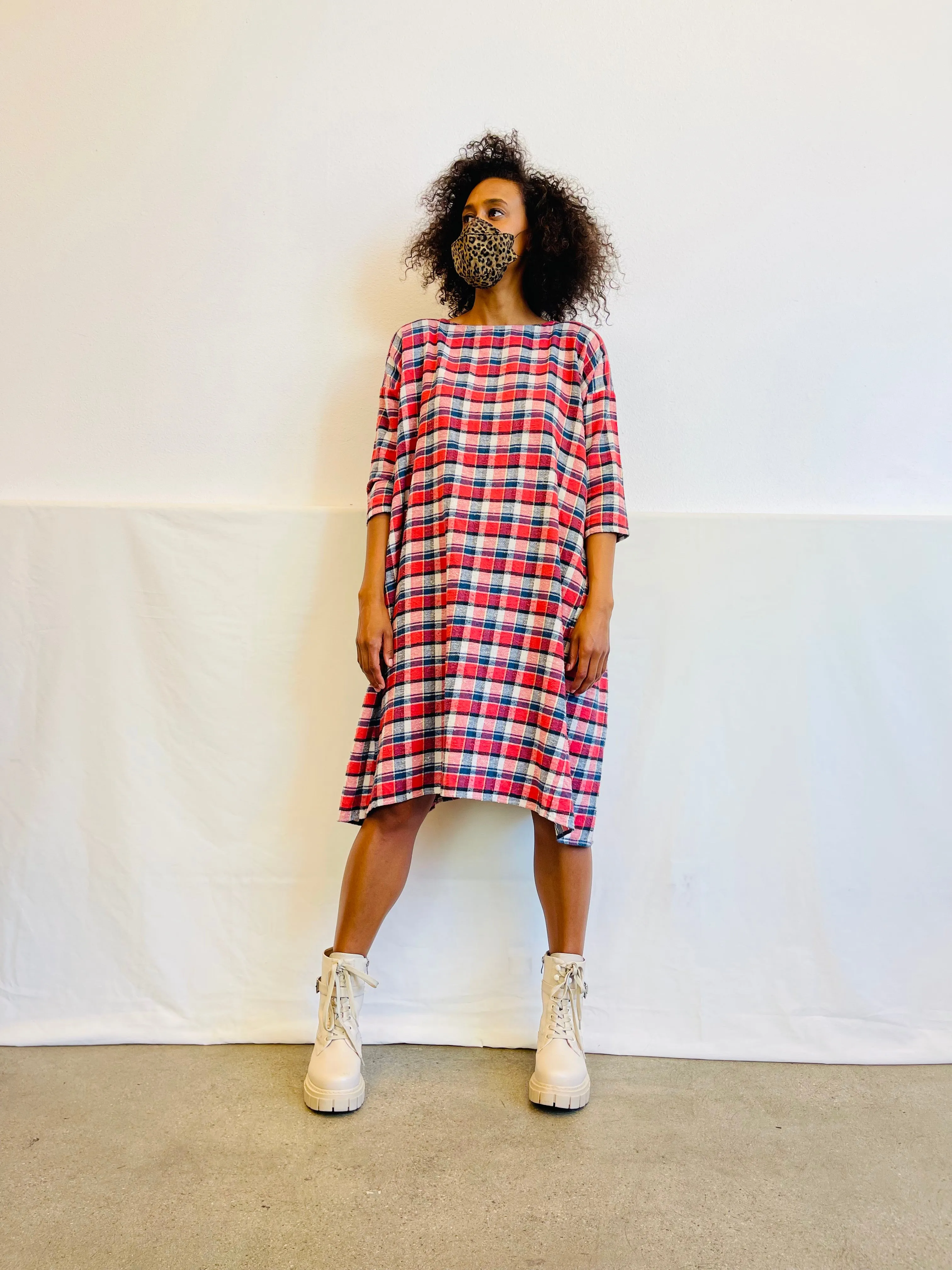 Creatures of Comfort Flannel Dress