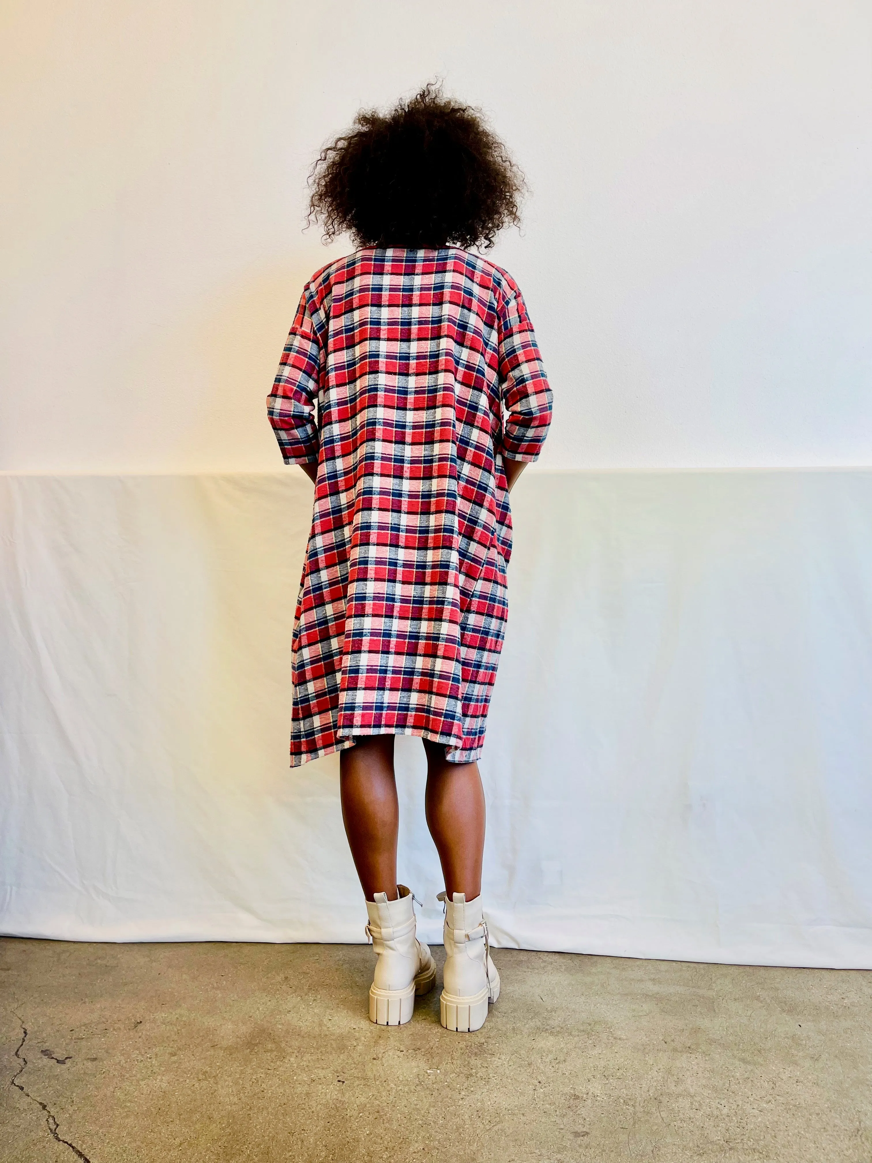 Creatures of Comfort Flannel Dress