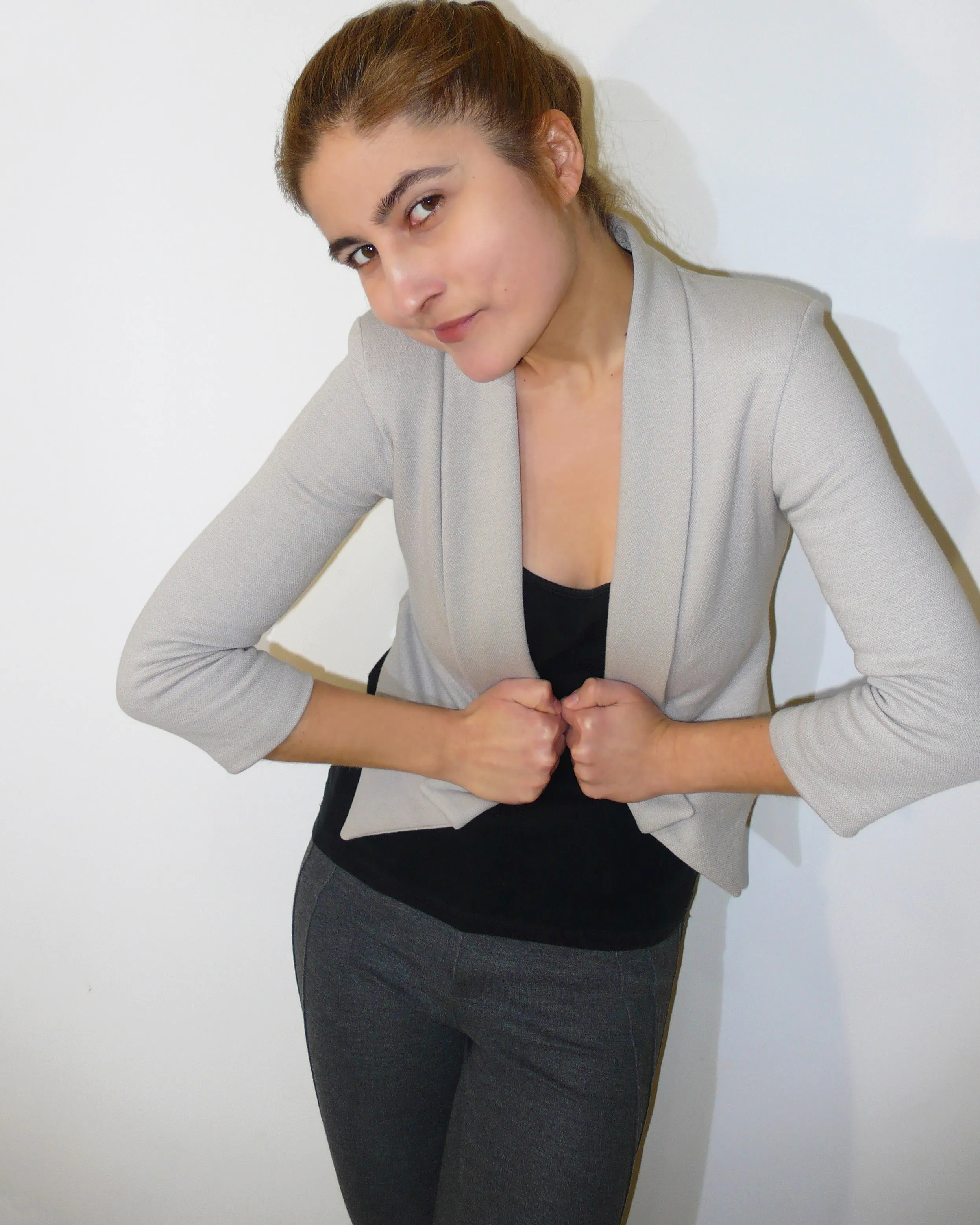Cropped Blazer Sewing Pattern N.7