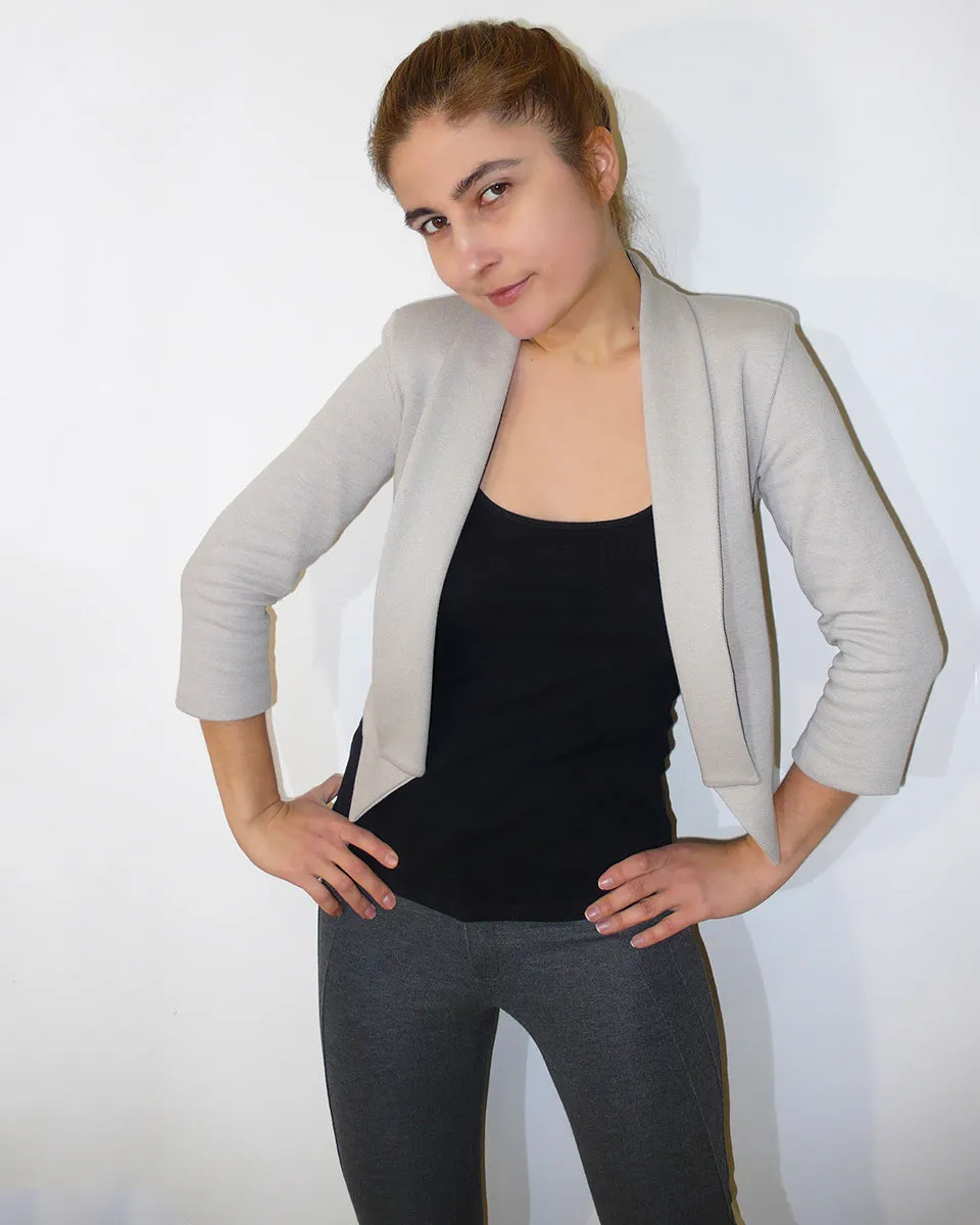 Cropped Blazer Sewing Pattern N.7