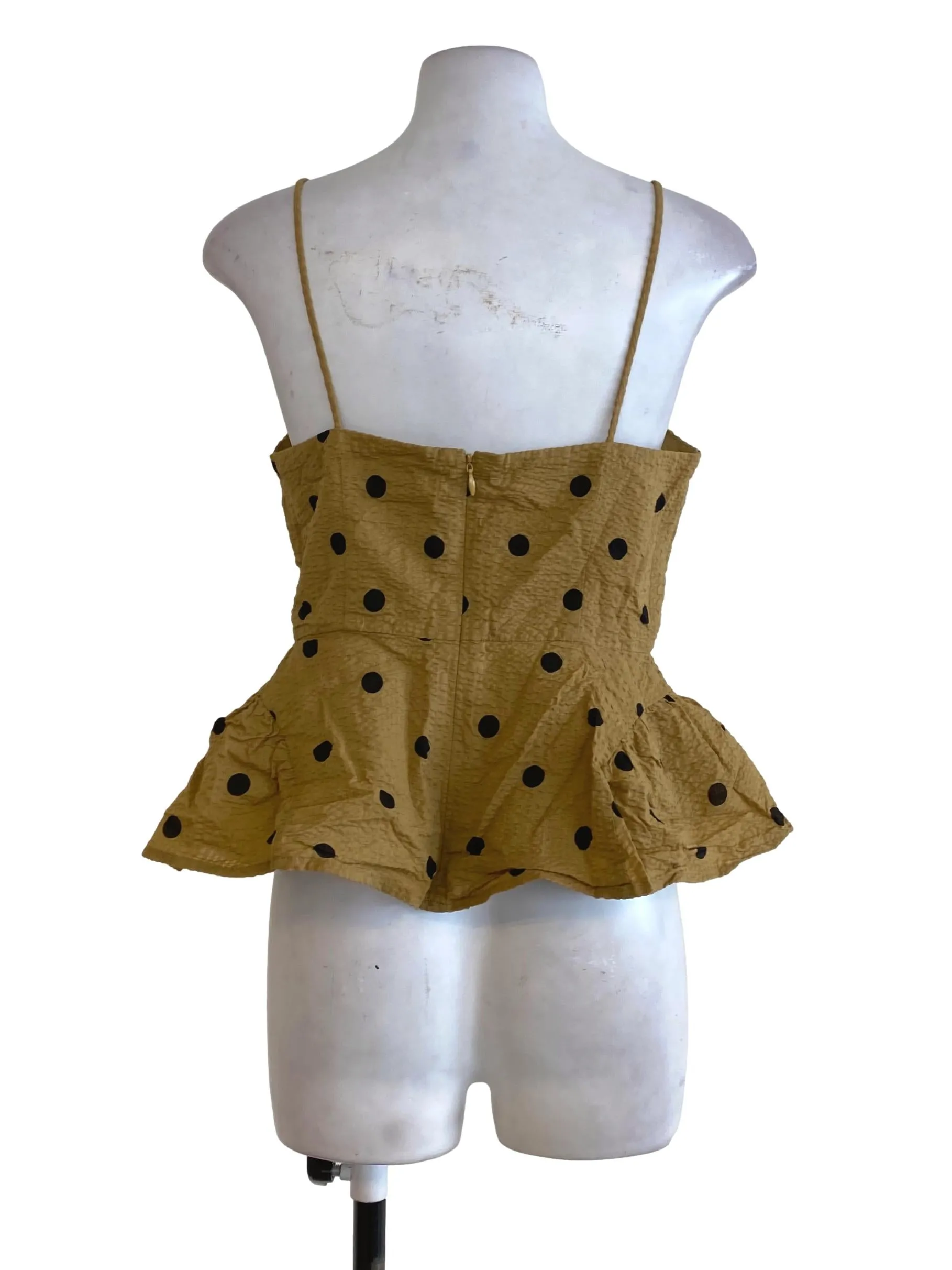 Dijon Polka Dot Top LB