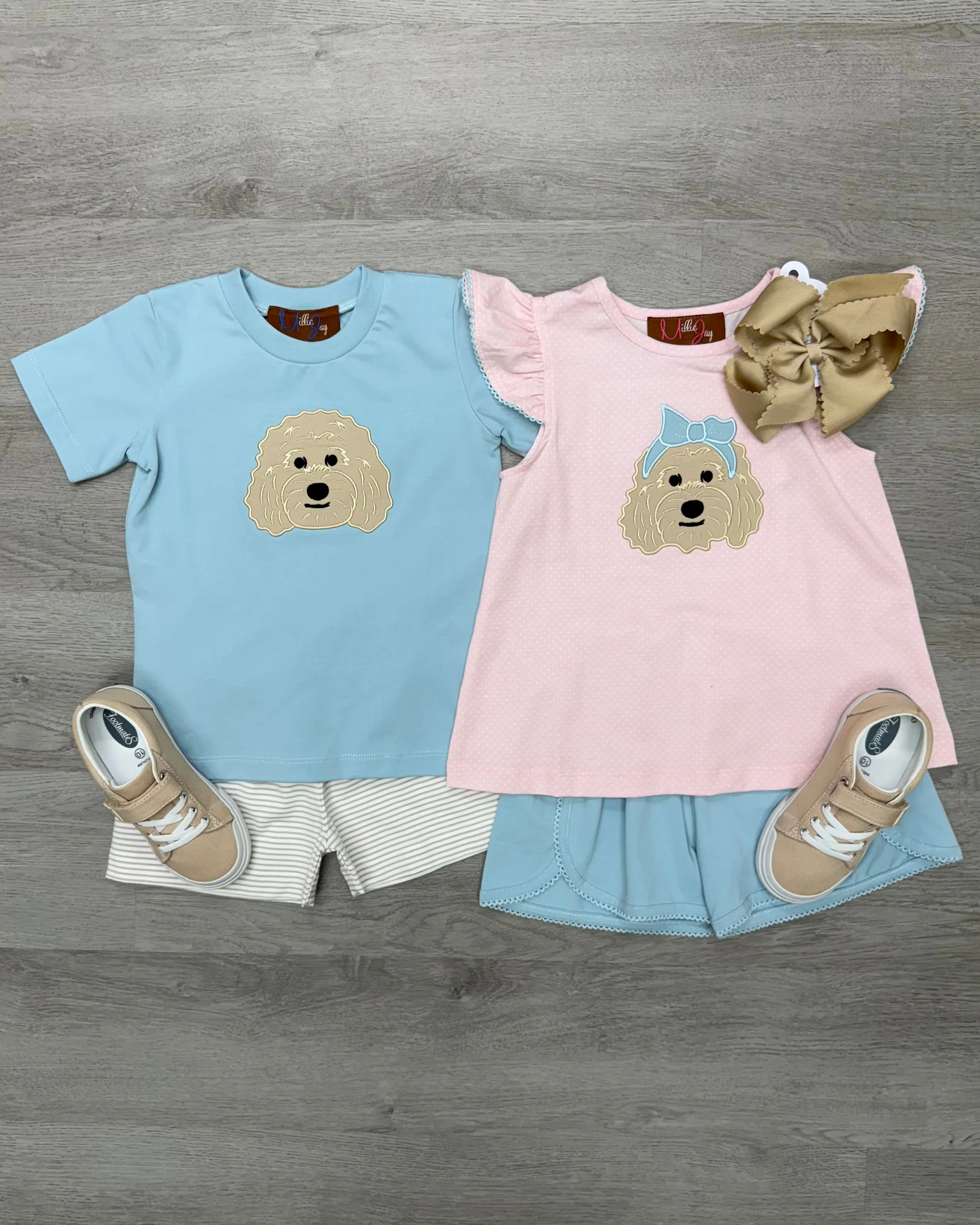 Dolly the Doodle A/S Short Set