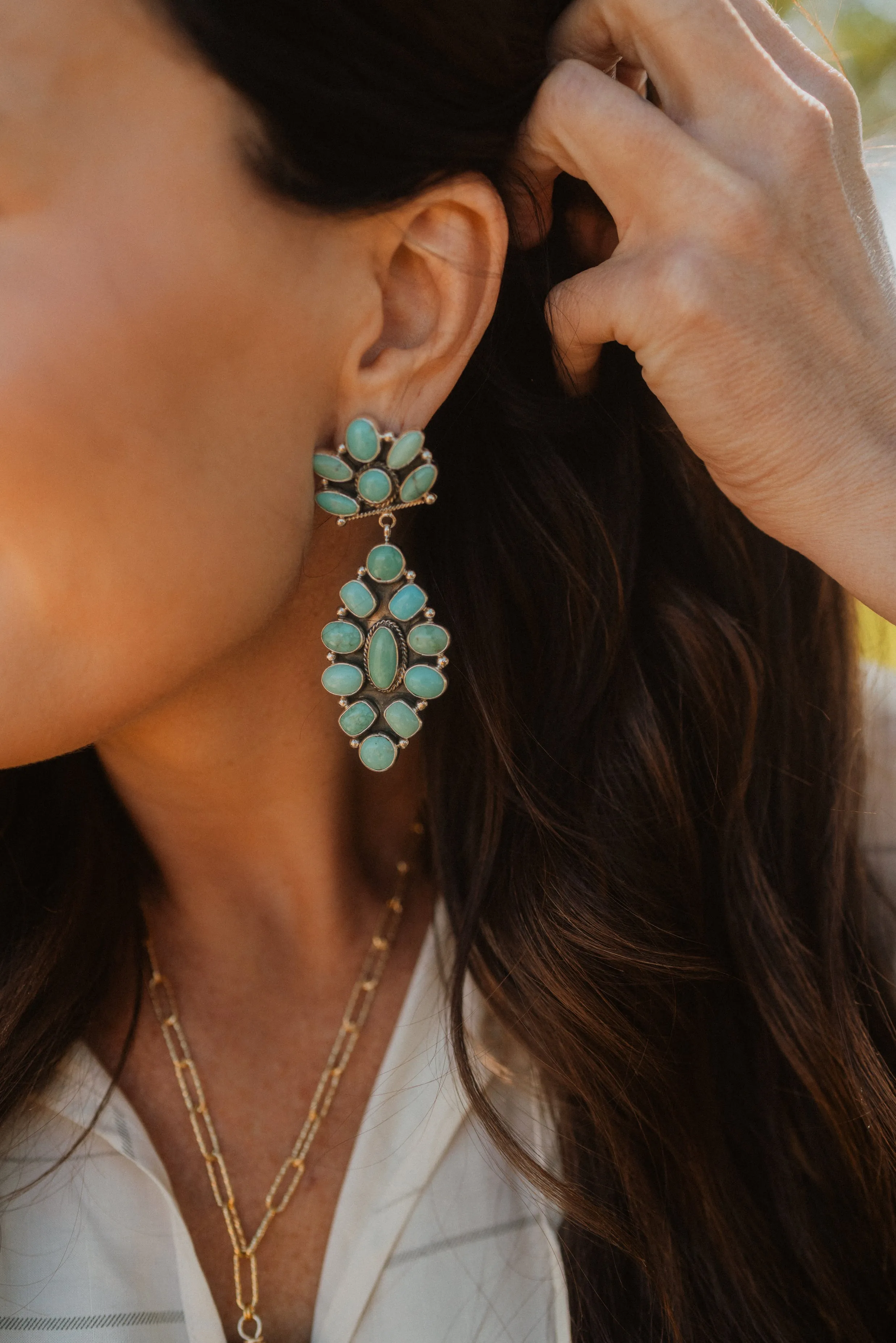 Dunstan Earrings | Turquoise