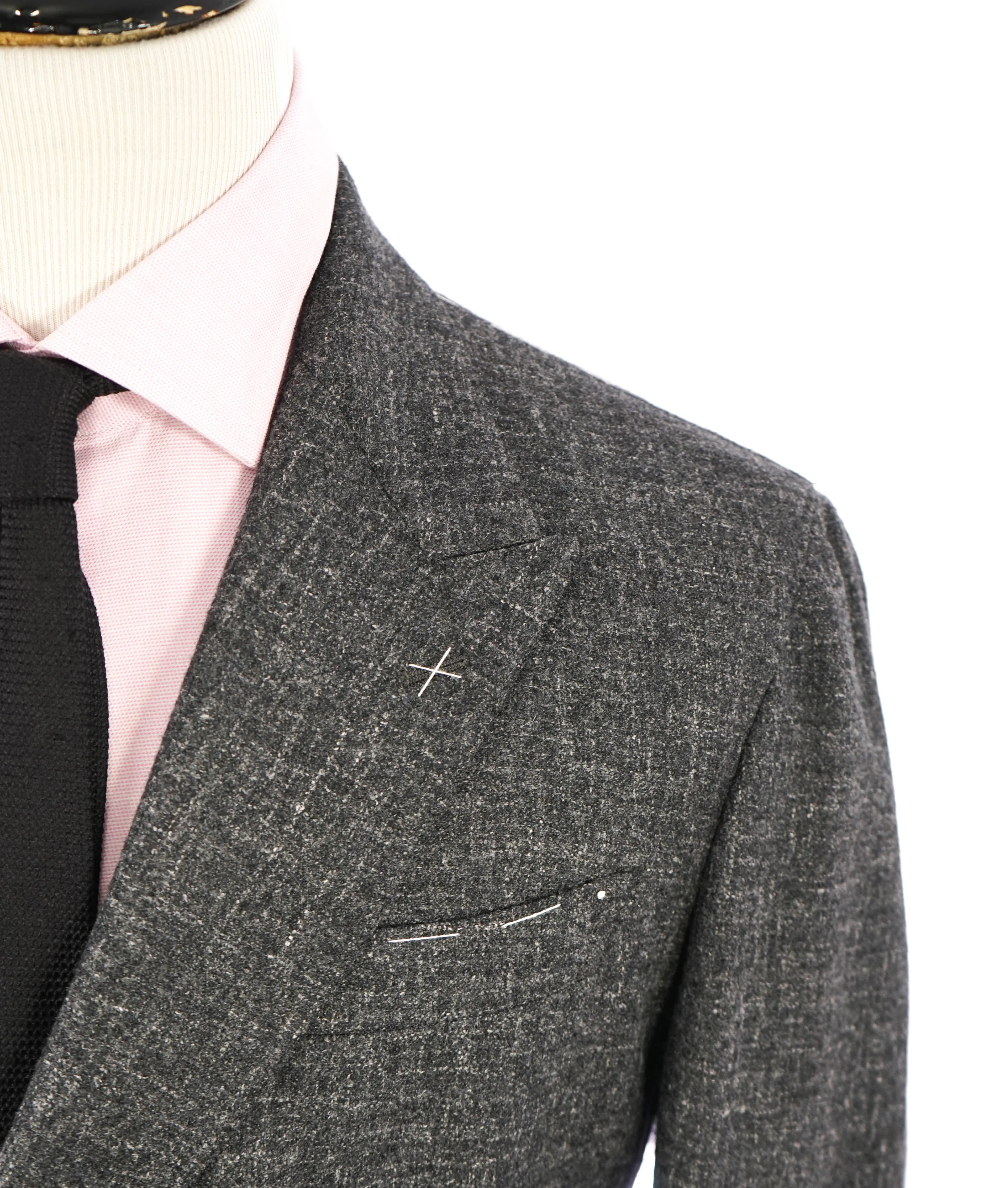 ELEVENTY - "ALPACA & LINEN" PLATINUM Gray Fleck Suit - 40 (50 EU)
