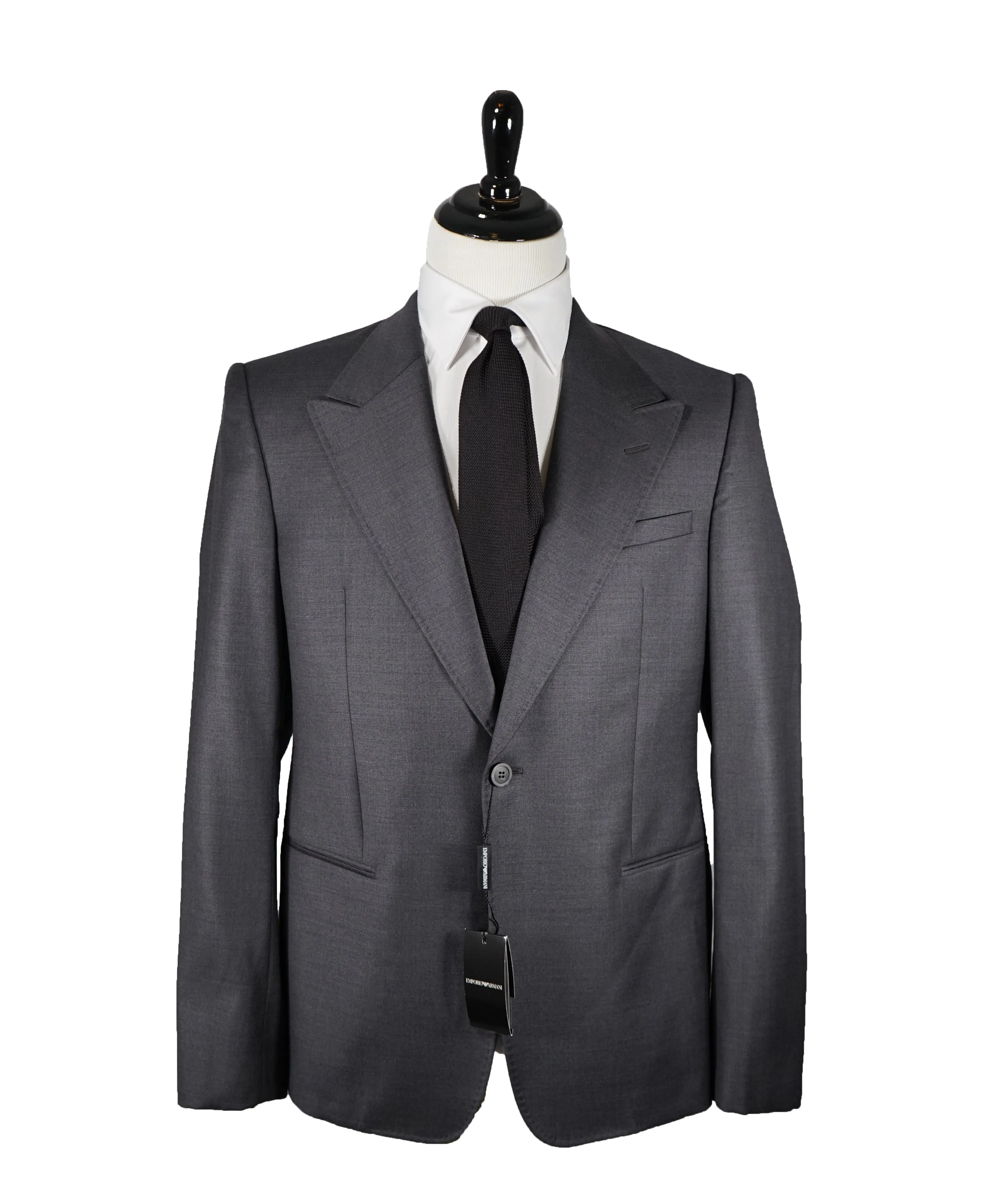 EMPORIO ARMANI - Robert Line Peak Lapel Suit - 44R