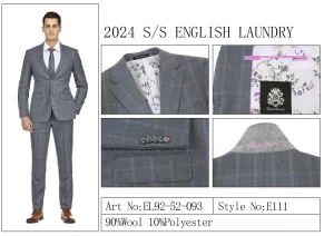 ENGLISH LAUNDRY Wool Suit EL92-52-093
