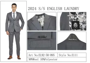 ENGLISH LAUNDRY Wool Suit EL92-58-095