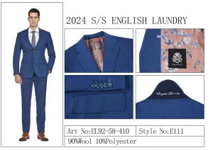 ENGLISH LAUNDRY Wool Suit EL92-58-410
