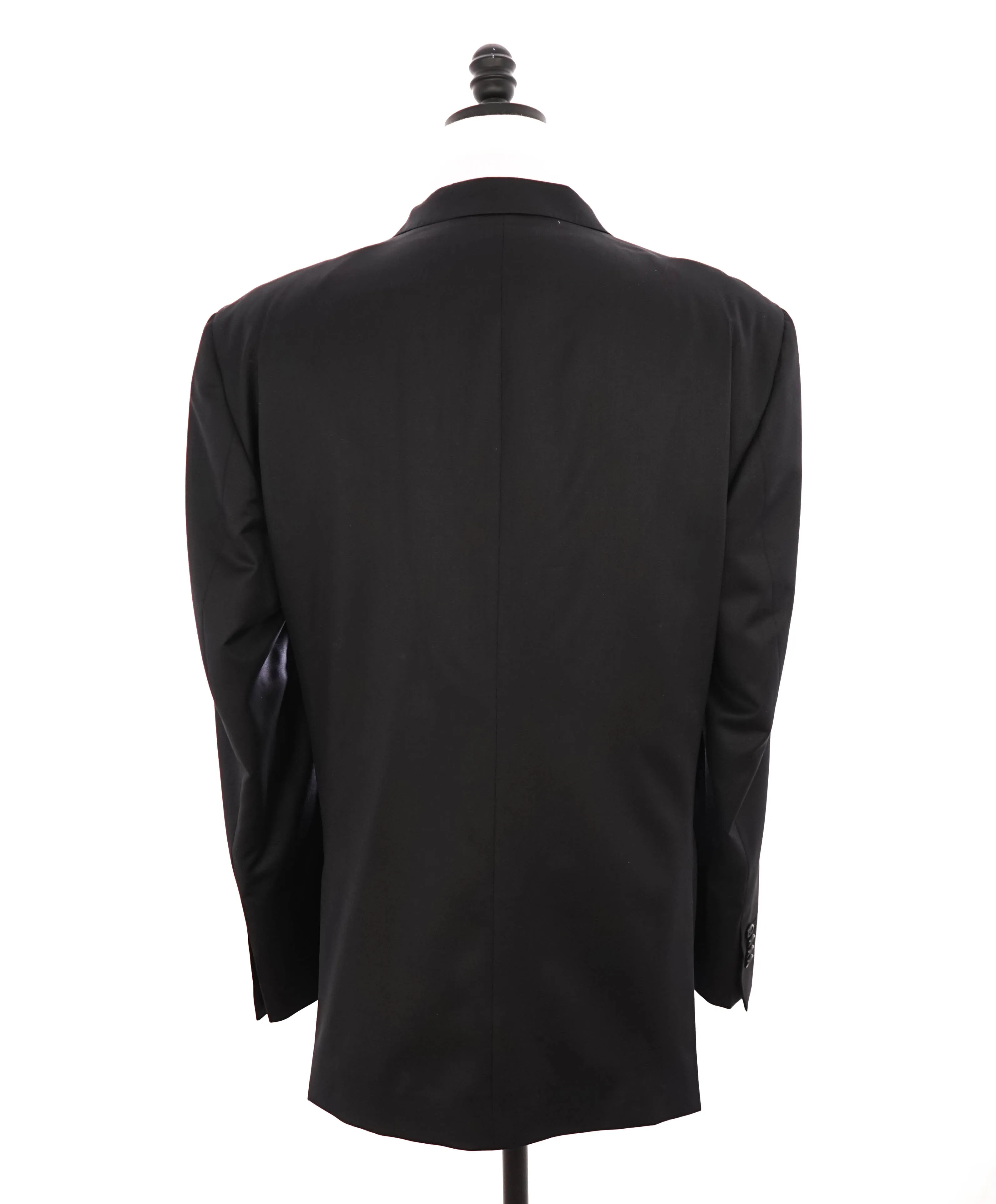 ERMENEGILDO ZEGNA - "Microsnsphere" By SAKS FIFTH AVENUE Black Suit - 46L