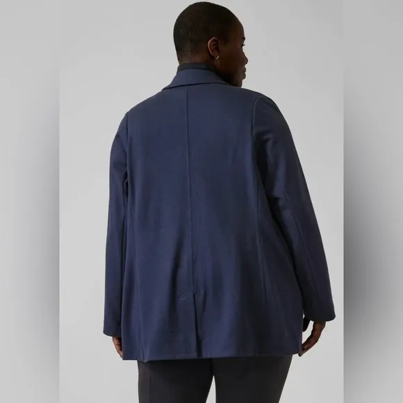EUC ATHLETA Venice Blazer Navy Women’s Size 26