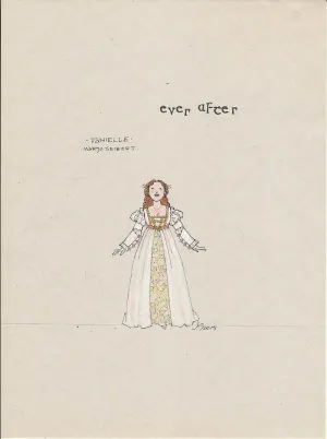 EVER AFTER - Margo Siebert as 'Danielle' Original Sketch by Jess Goldstein