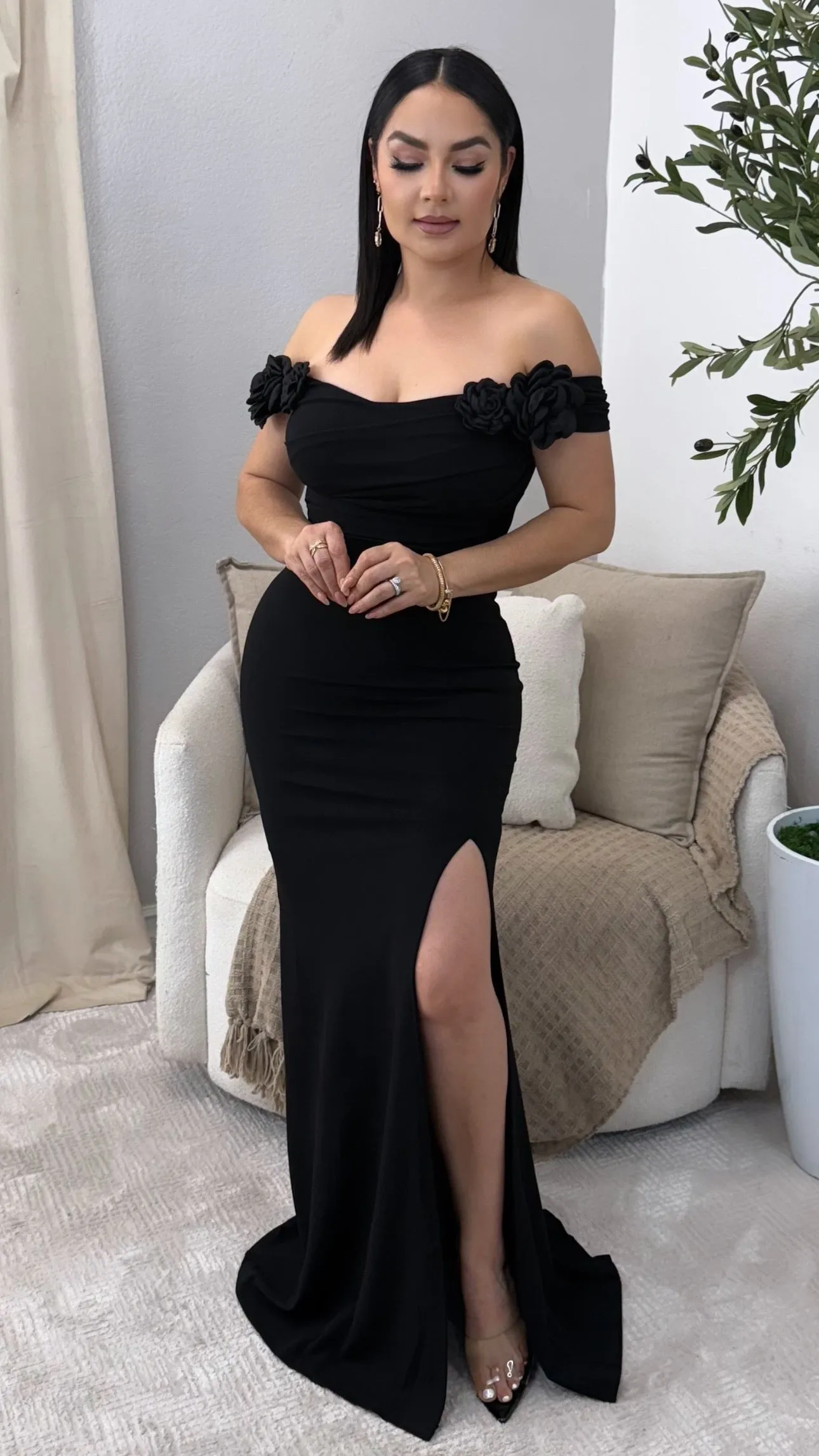 EVIE BLACK DRESS