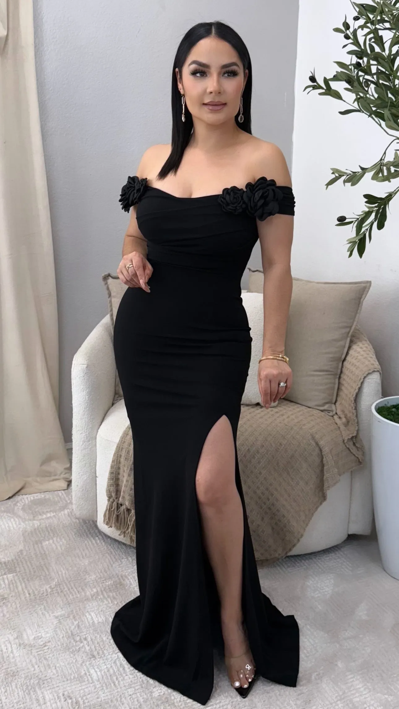 EVIE BLACK DRESS