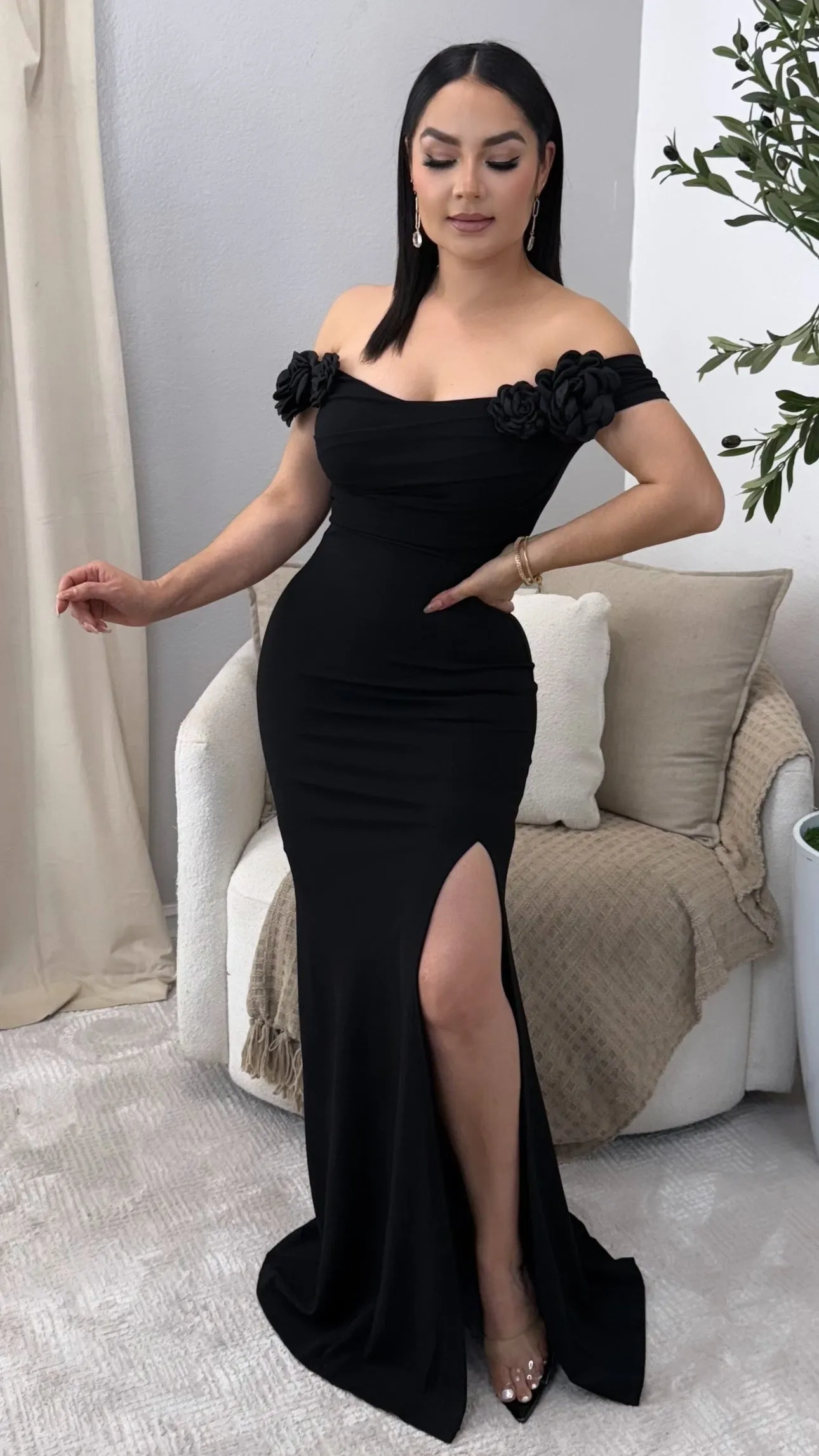 EVIE BLACK DRESS
