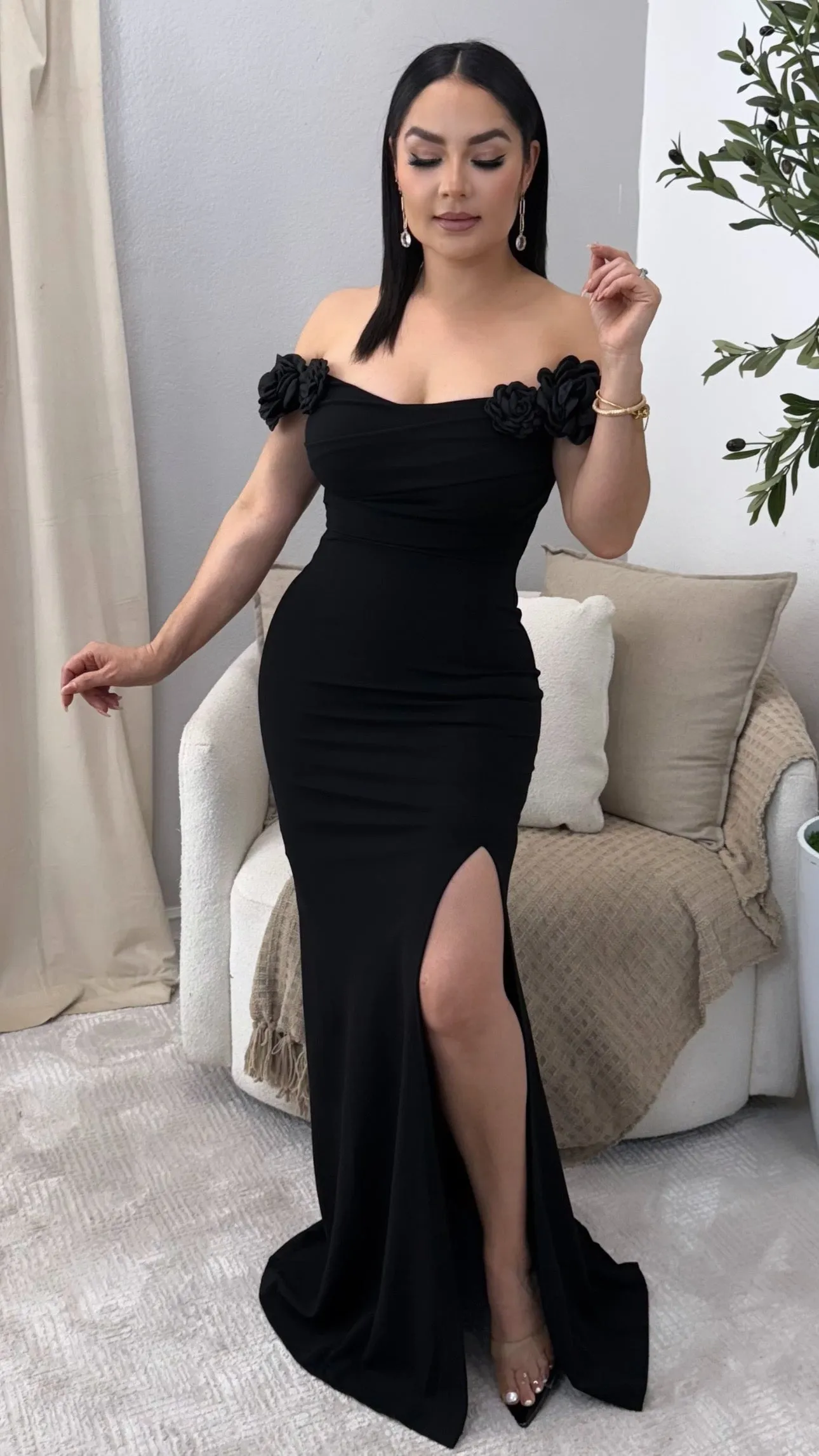 EVIE BLACK DRESS