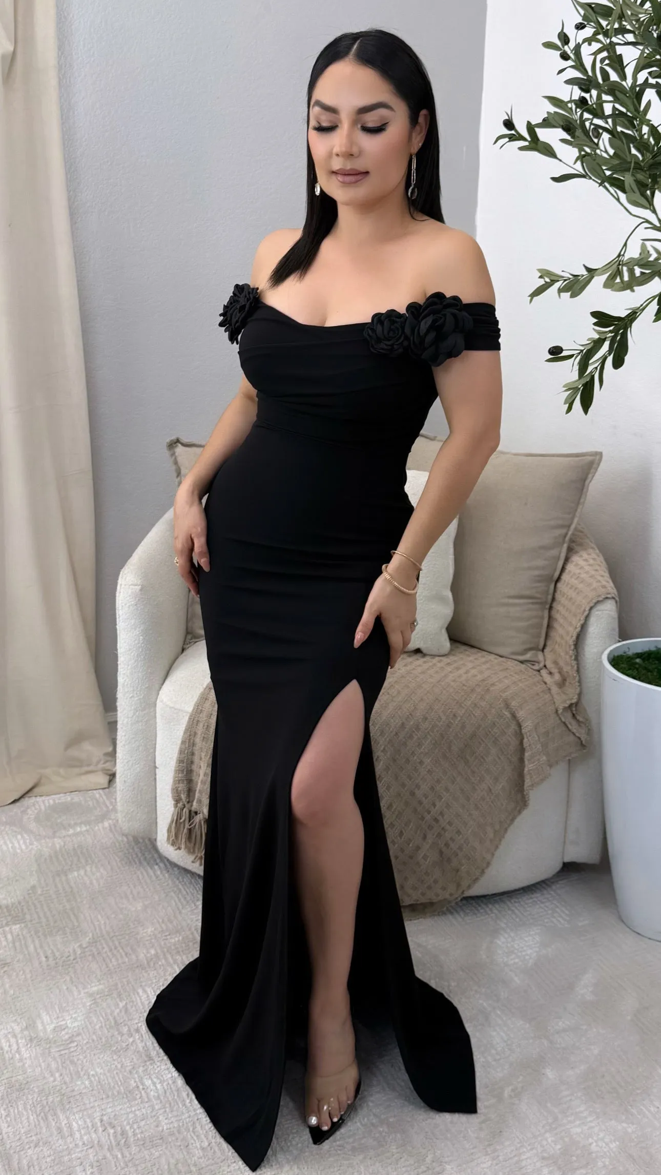 EVIE BLACK DRESS