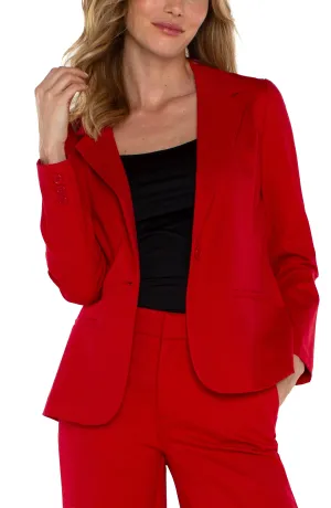 Fitted Blazer Jacket Unlined
