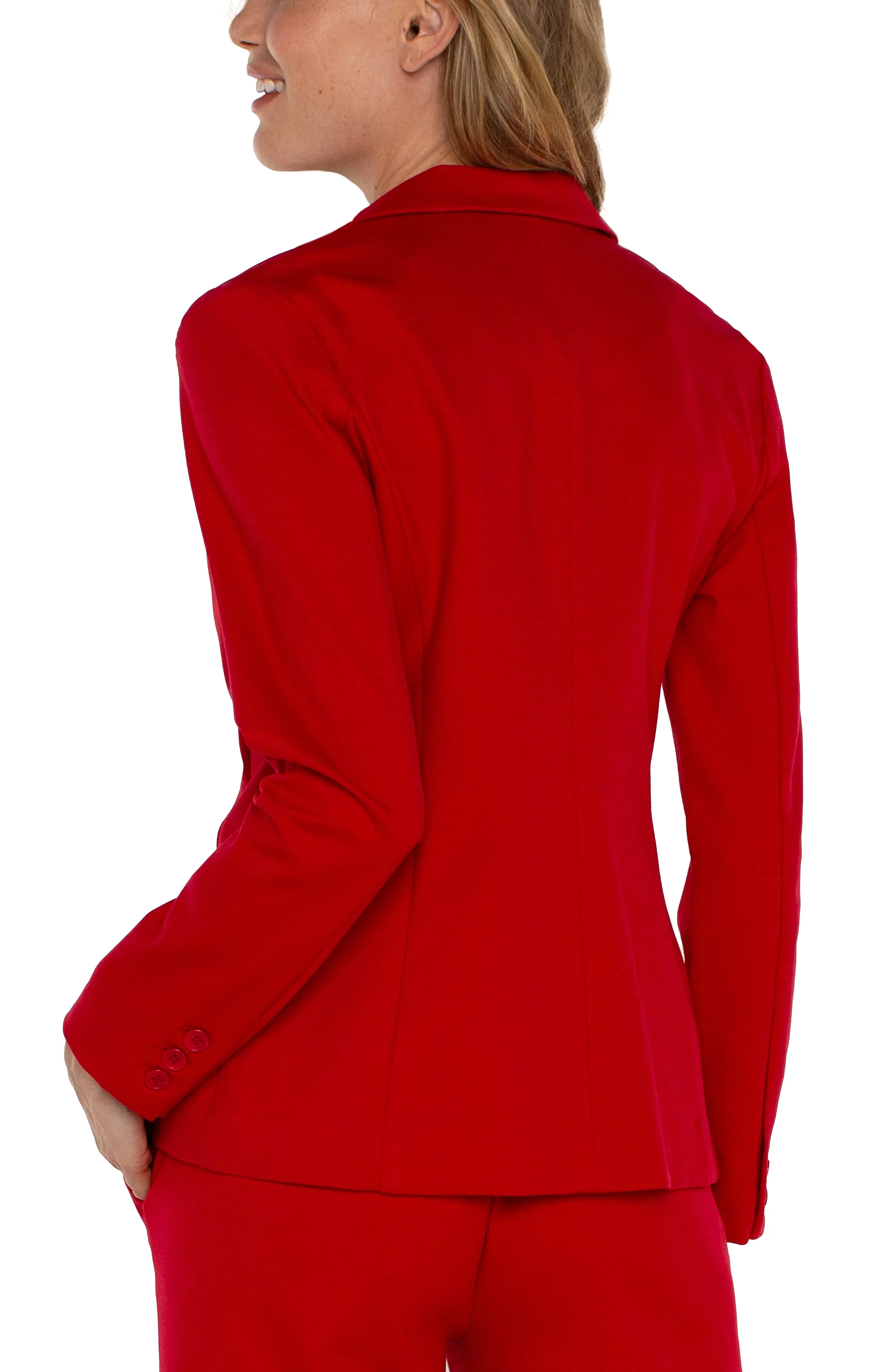 Fitted Blazer Jacket Unlined