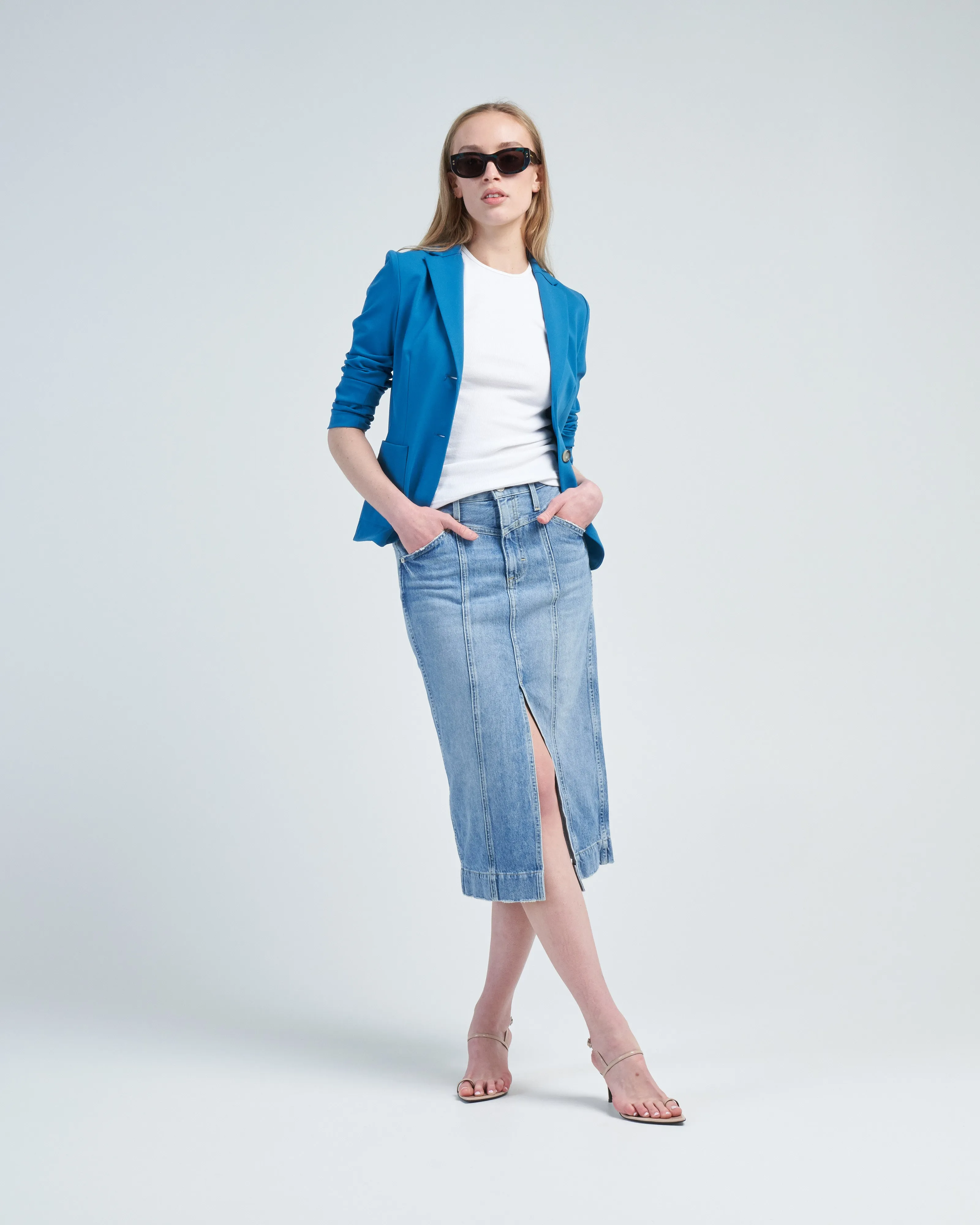 fitted blazer