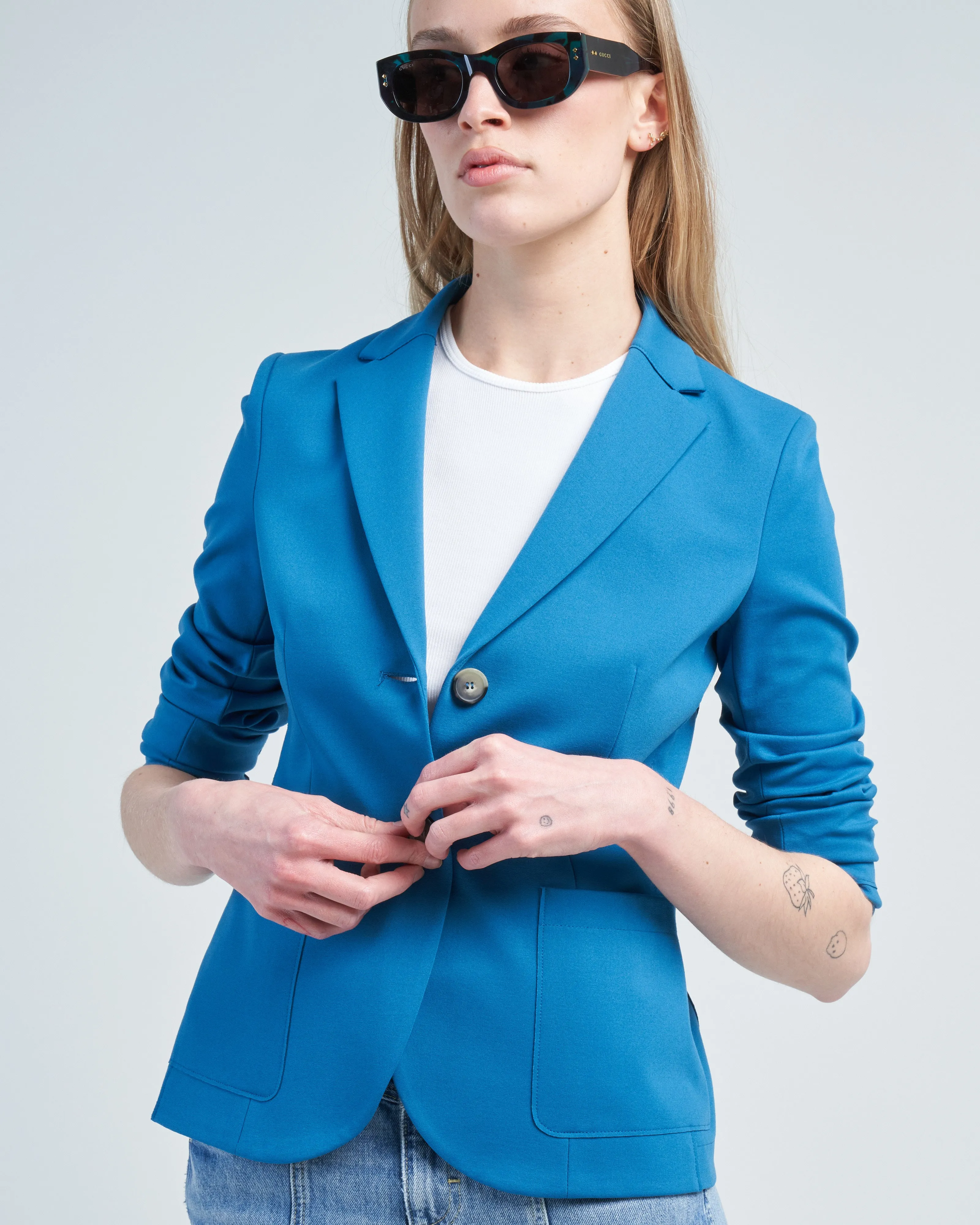 fitted blazer