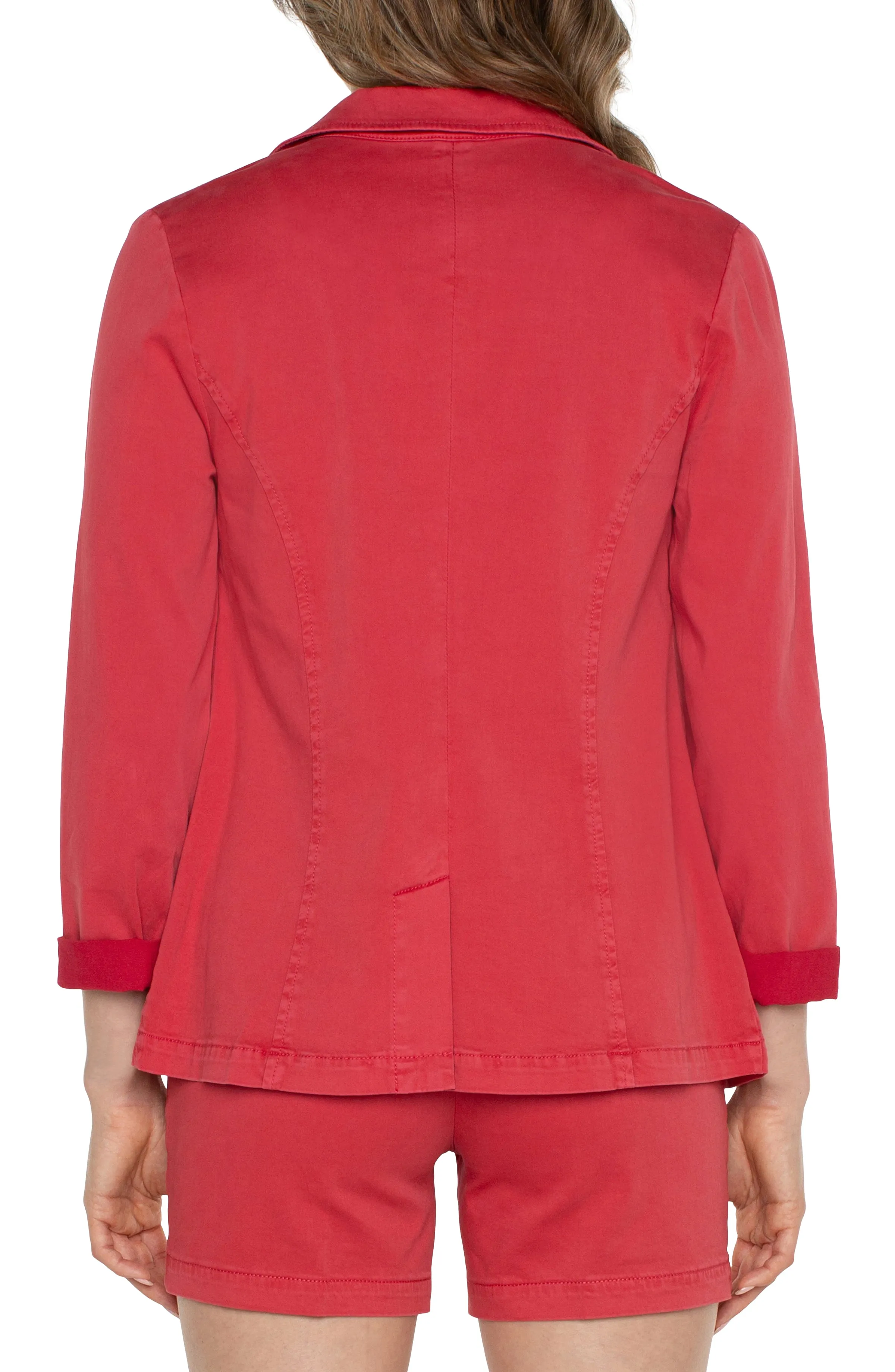 Fitted Casual Unlined Soft Blazer LM1067L12