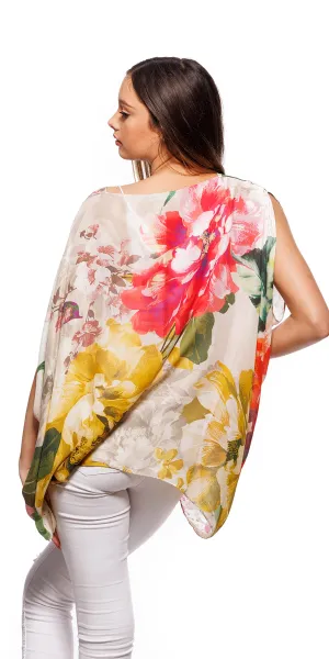 FLORAL GARDEN TUNIC TOP