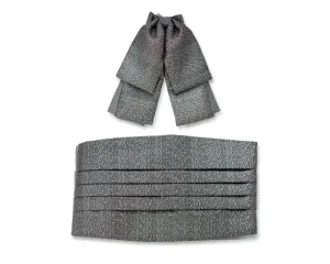 Formal Butterfly Bow Tie Knot and Cummerbund Set