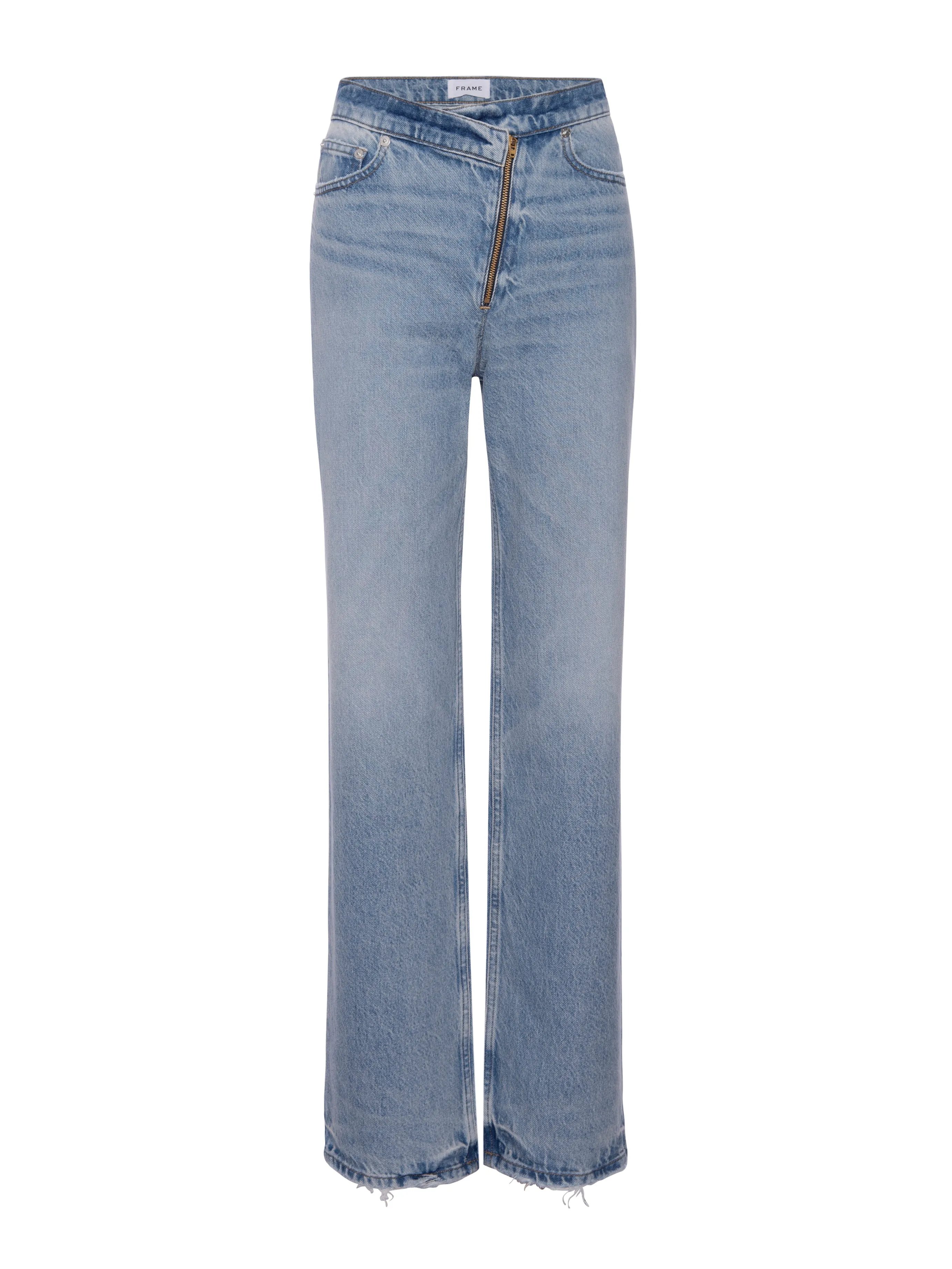 Frame Le Jane Crop Angled Zipper