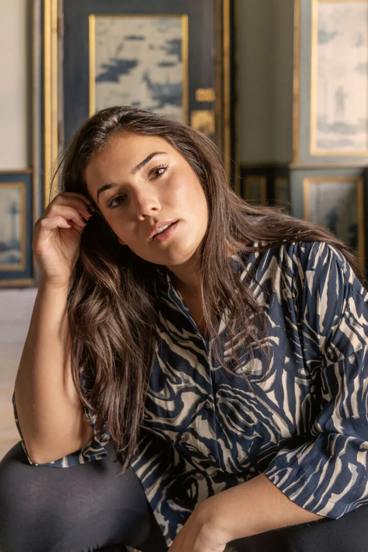 Fransa Plus Danni Tunic