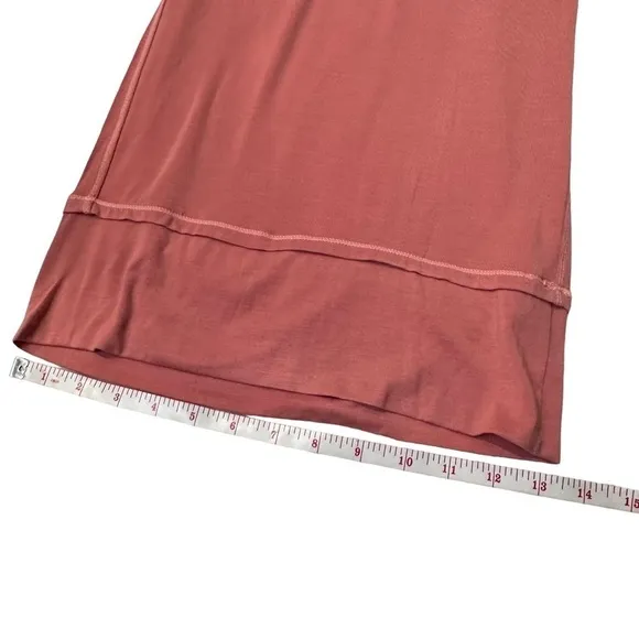 Free People Essential Knit Pajamas in the color Lipgloss (Peach) NWT