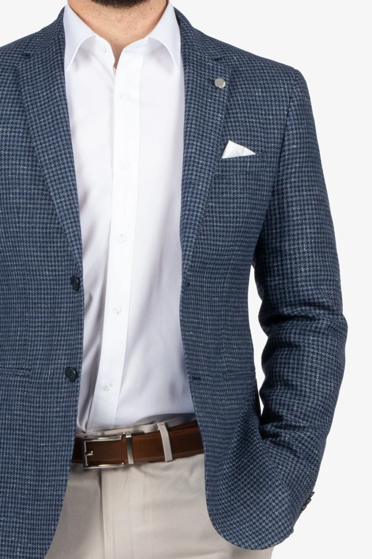 Gibson | Accelerator Linen Look Check Jacket