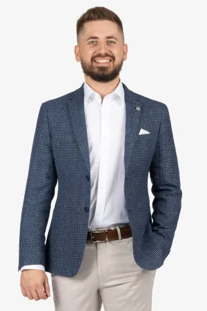 Gibson | Accelerator Linen Look Check Jacket