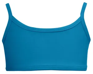 Girls UPF 50  Bikini Swim Top  | Teal