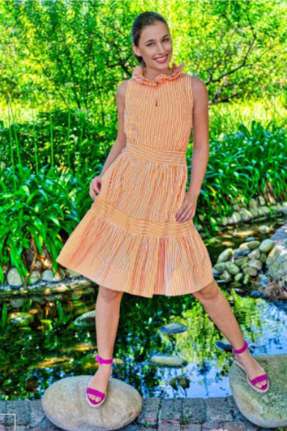 Gretchen Scott | Hope Dress - Orange