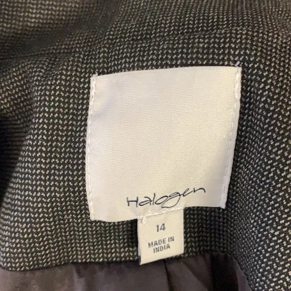 HALOGEN size 14 brown fitted jacket blazer in excellent condition