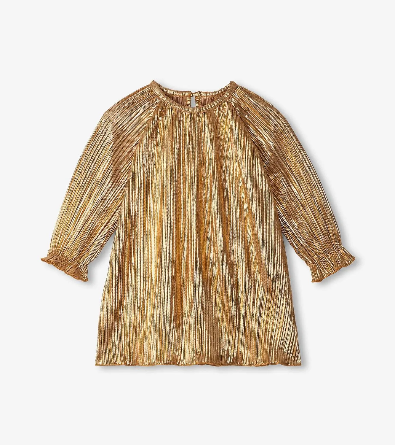 Hatley Holiday Gold Metallic Dress