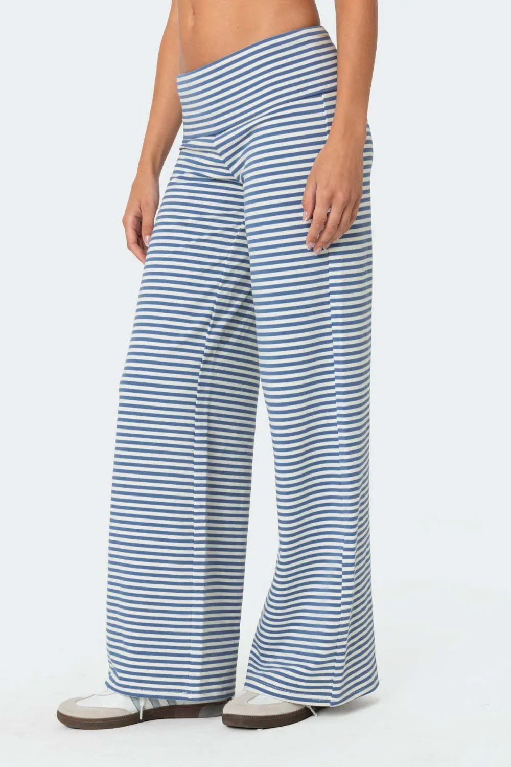 Hazel Blues® |  Striped Wide Leg Pants
