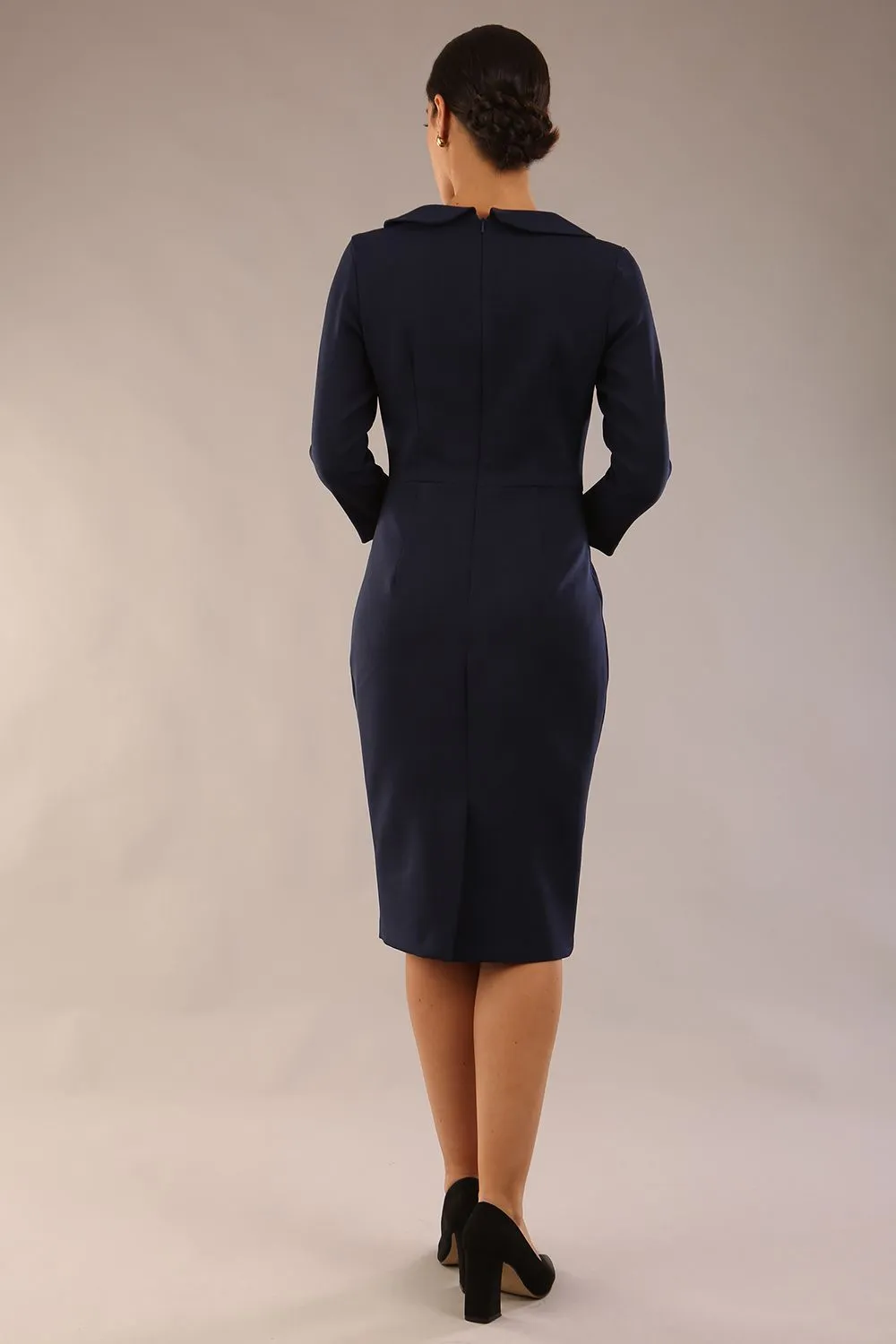 Helium 3/4 Sleeved Pencil Dress