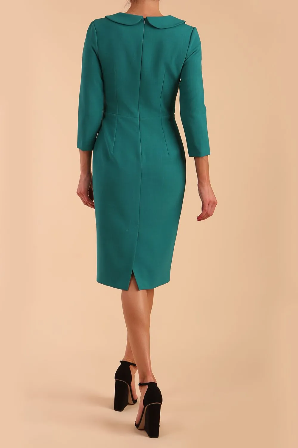 Helium 3/4 Sleeved Pencil Dress