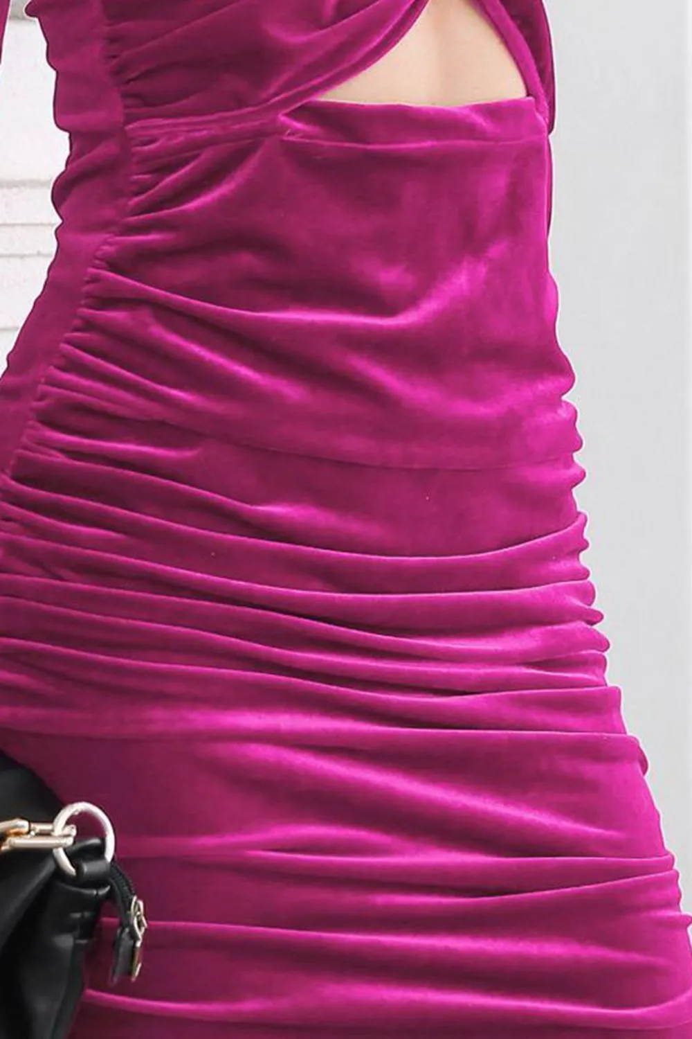 Here's The Twist Cutout Mini Dress