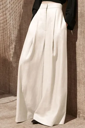 High Waist Wide Leg Pants