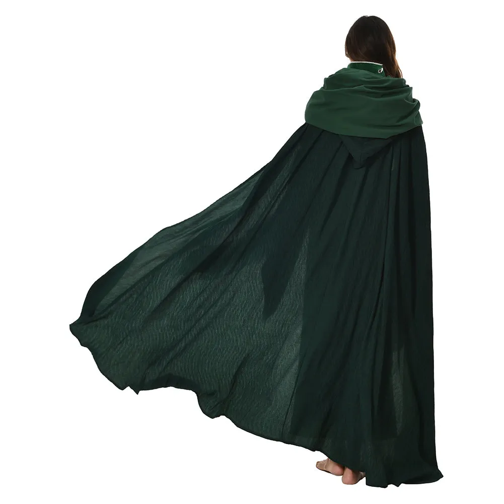 Hocus Pocus 2 Winifred Sanderson Hooded Cloak Outfits Halloween Carnival Suit