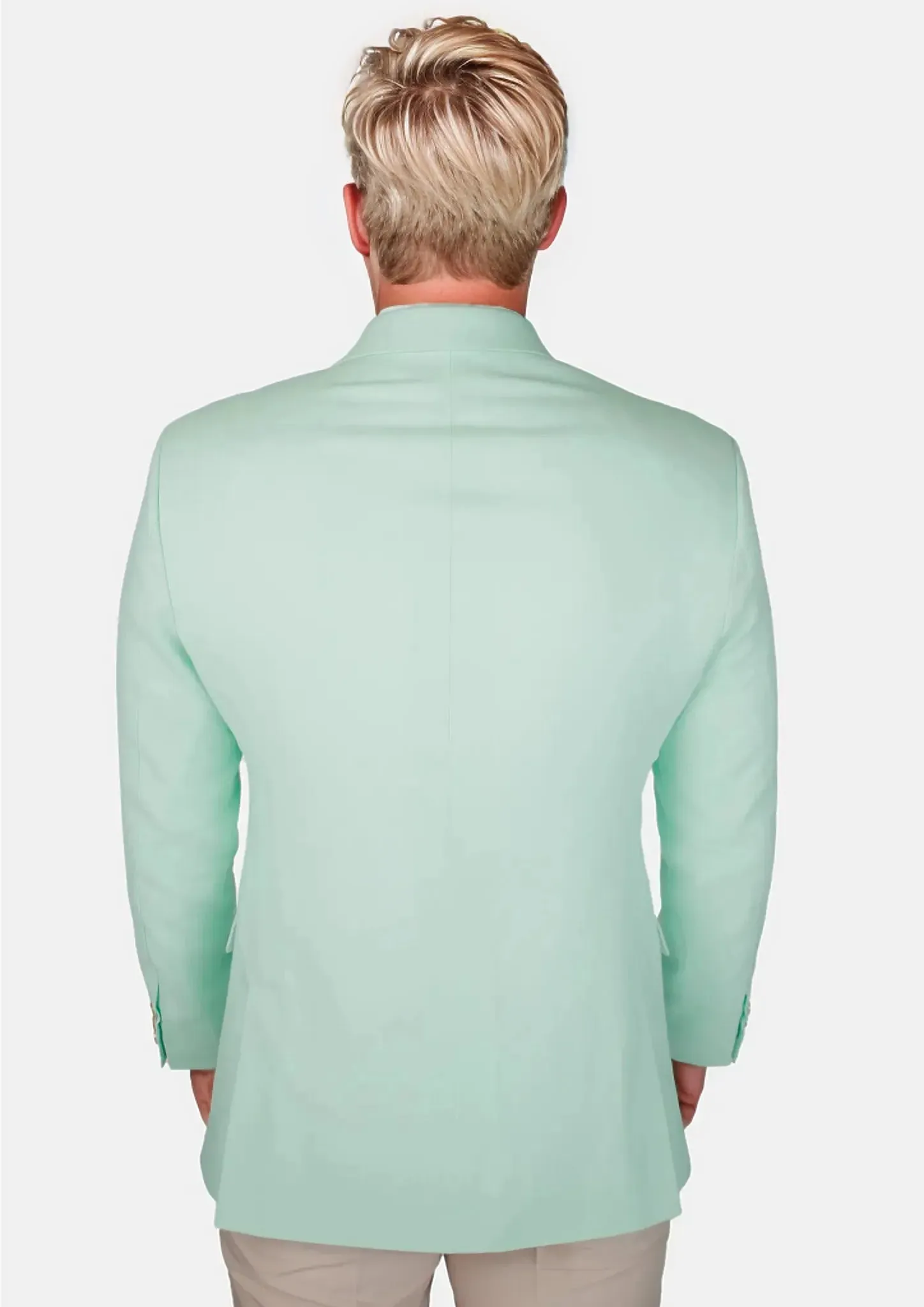 Hudson Mint Green Linen Blend Jacket