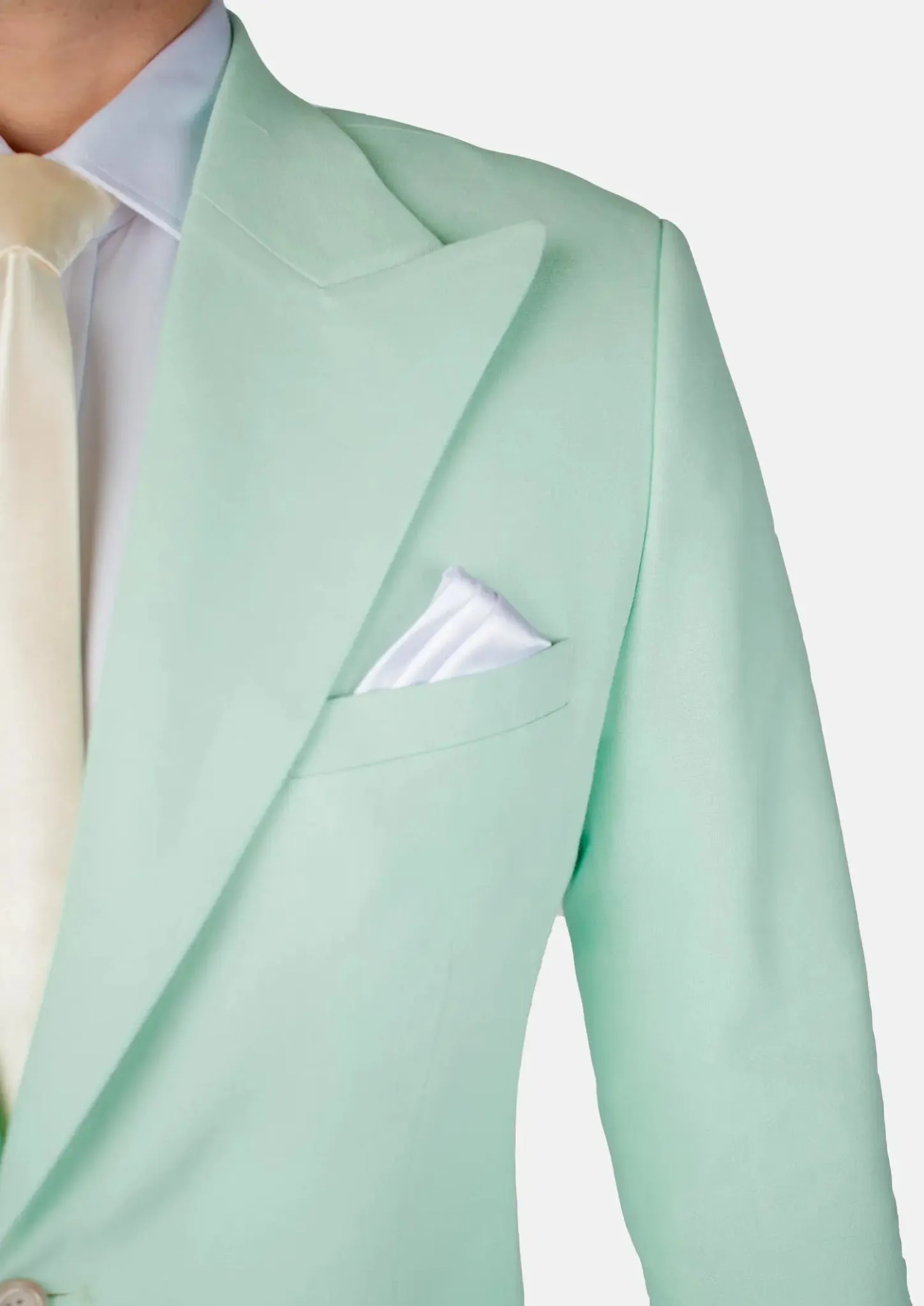 Hudson Mint Green Linen Blend Jacket