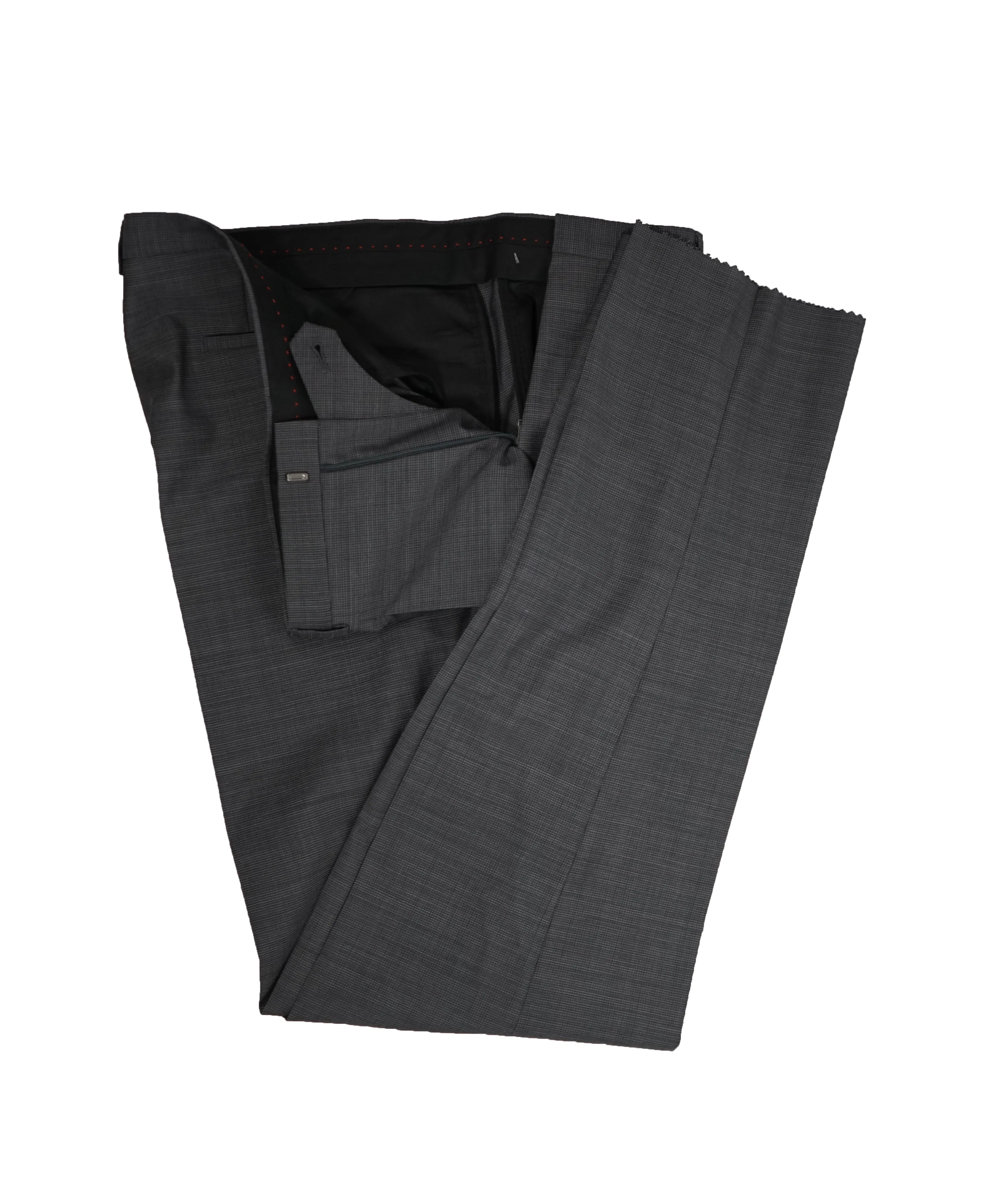 HUGO BOSS - Notch Lapel Microcheck Suit - 44R