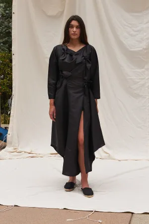 IOME DRESS — BLACK