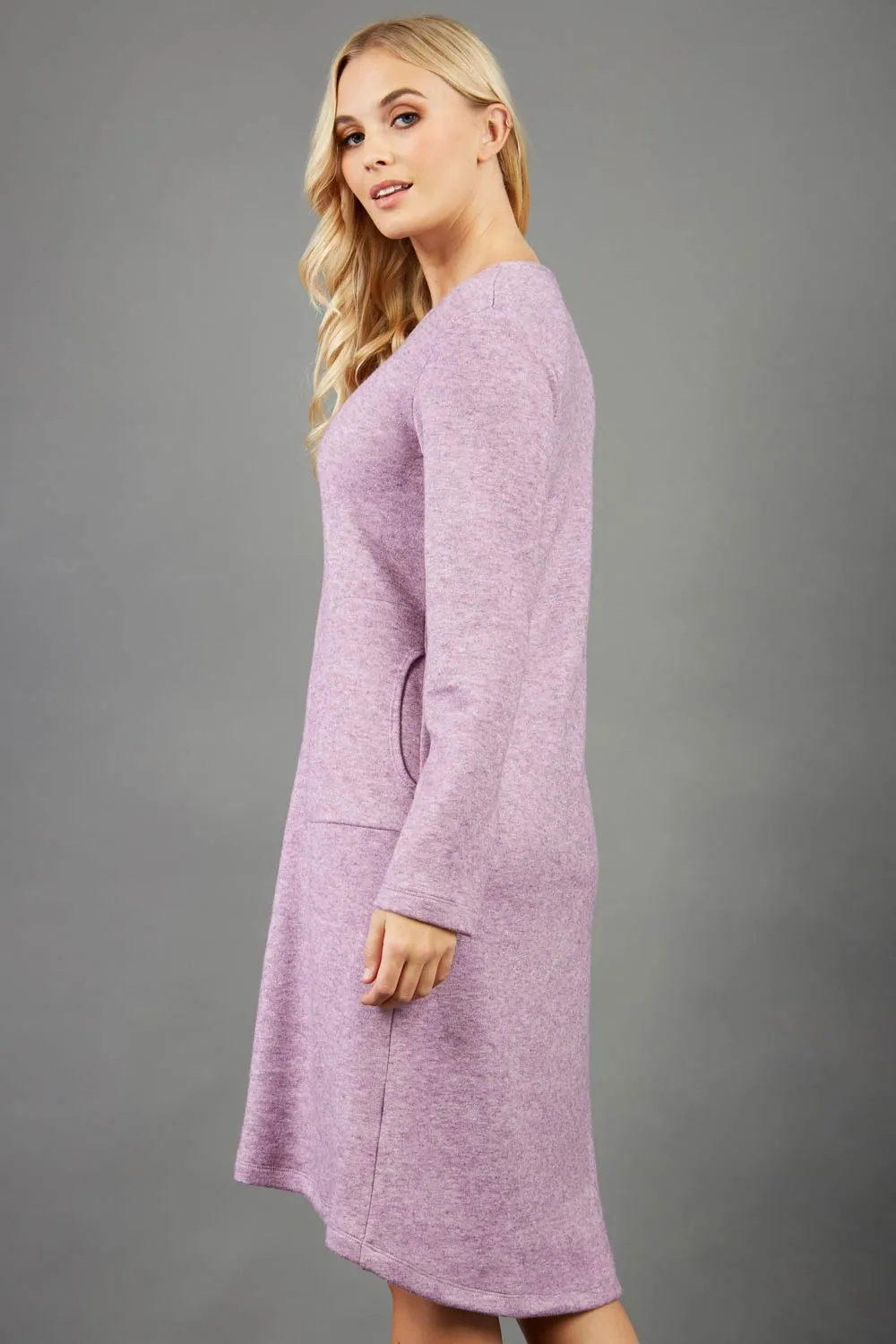 Irena Long Sleeve Tricot Dress